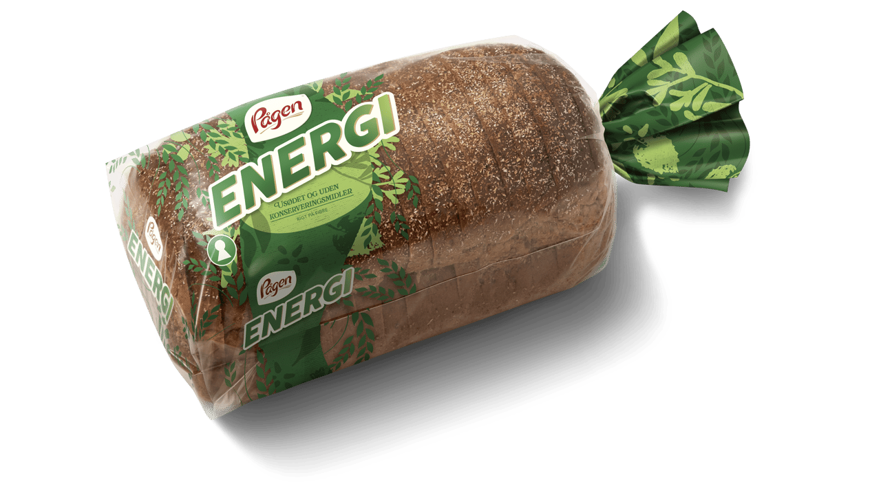 Energi - Højt fiberindhold og usødet.
