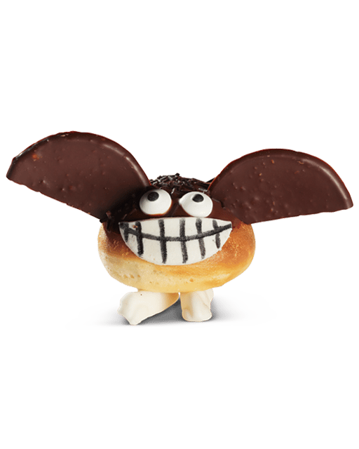 Billede af Vanillas bolle klædt ud som Bizarre Bat