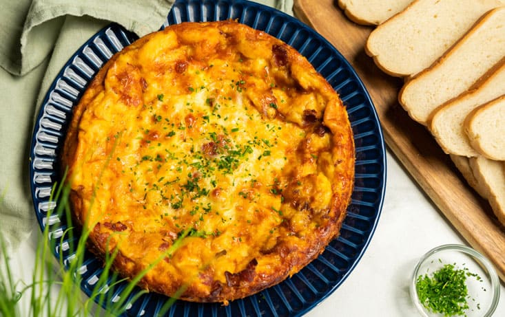 Brunchstrata med JätteFranska - Opskrifter | Pågen