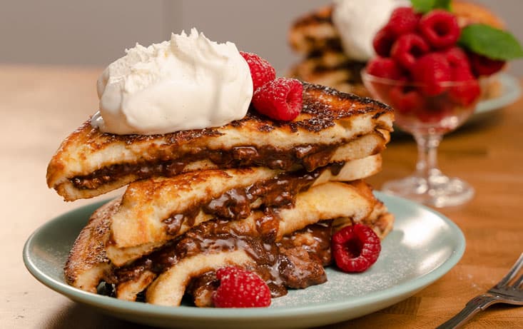 Chokoladefyldte arme riddere | Pågen