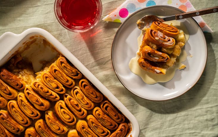 Fortryllende lækker æblekage med Gifflar - Opskrifter | Pågen