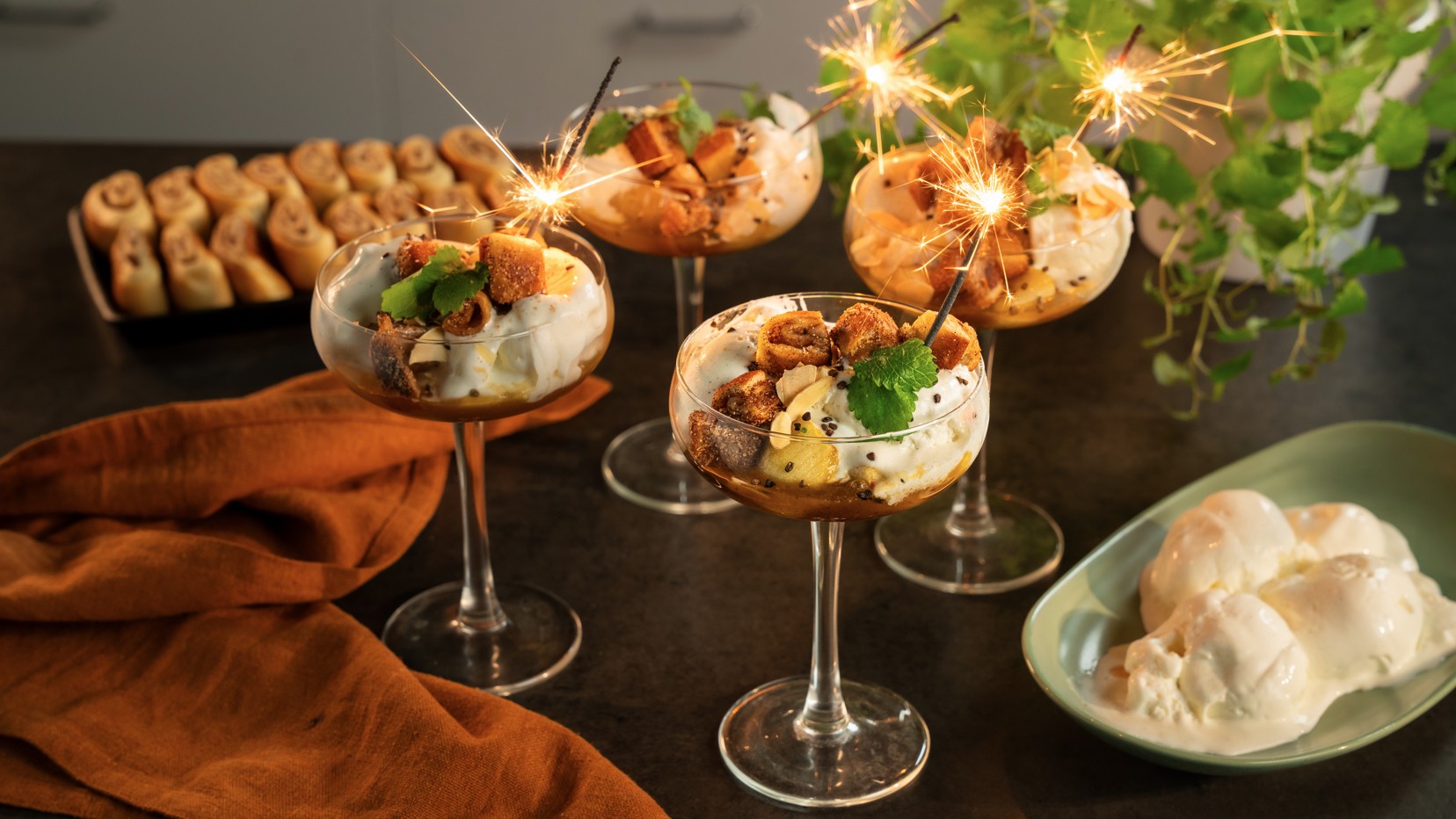 Nytårsdessert de luxe - Opskrifter | Pågen