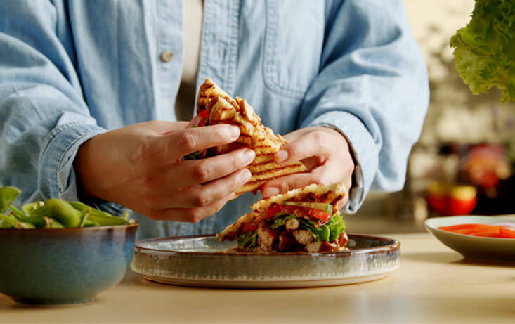 Teriyaki Kyllingesandwich  - Recept | Pågen