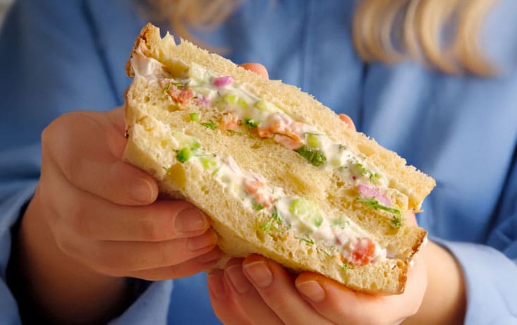 Chopped sandwich med Levain